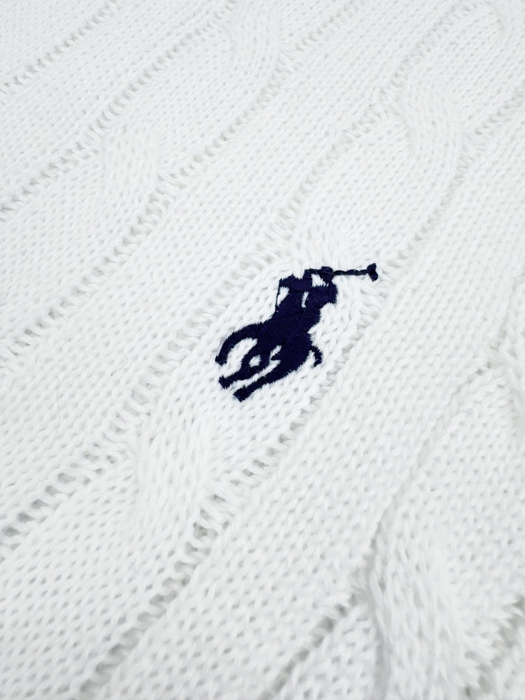Ralph Lauren Cable Knit Cotton Sweater #376042