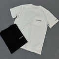 Chrome Hearts Men's Summer Solid Color Sanskrit Print Round Neck Cotton Short Sleeve T-Shirt #77169