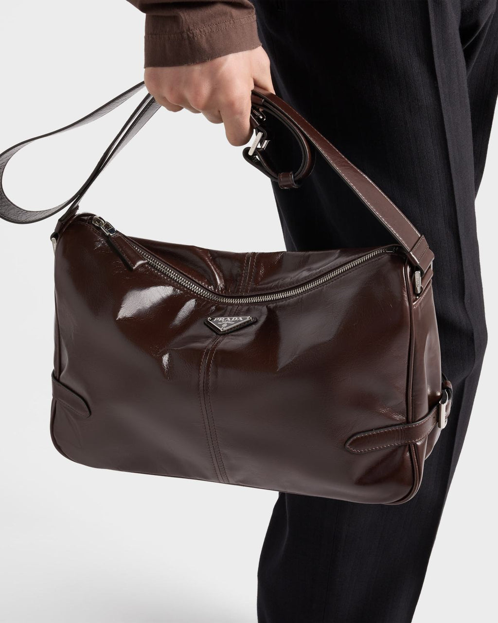 PRADA Leather Shoulder Bag #335978