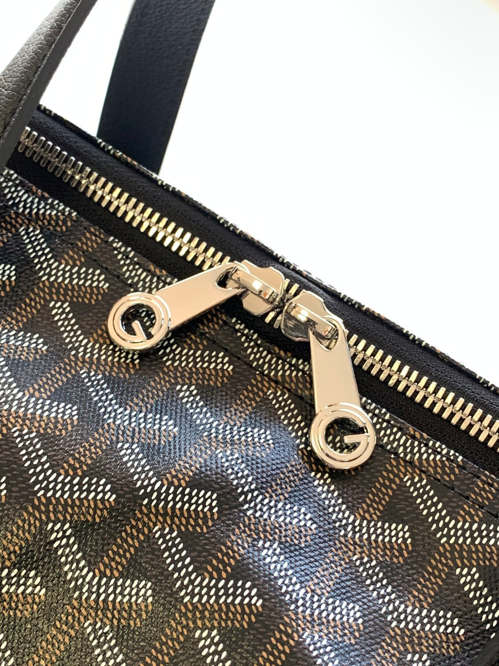 GOYARD Barrel 40 Men's And Women's Logo Printing Canvas Collocation Calf Leather Sports Bag Travel Bags #75143