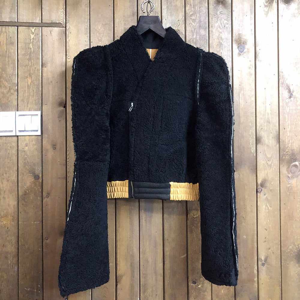 Rick Owens Fur Long Sleeve Jacket Ngvp #6659