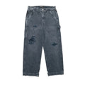 Enfants Riches Deprimes Men's Women's Four Seasons Solid Color Zipper Mid Waist Fitted Washed Workwear Jeans Long Pants Ngvp #7988