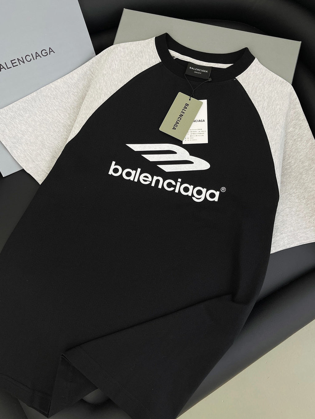 Balenciaga Clashing Colours Short Sleeve T-Shirt #96593