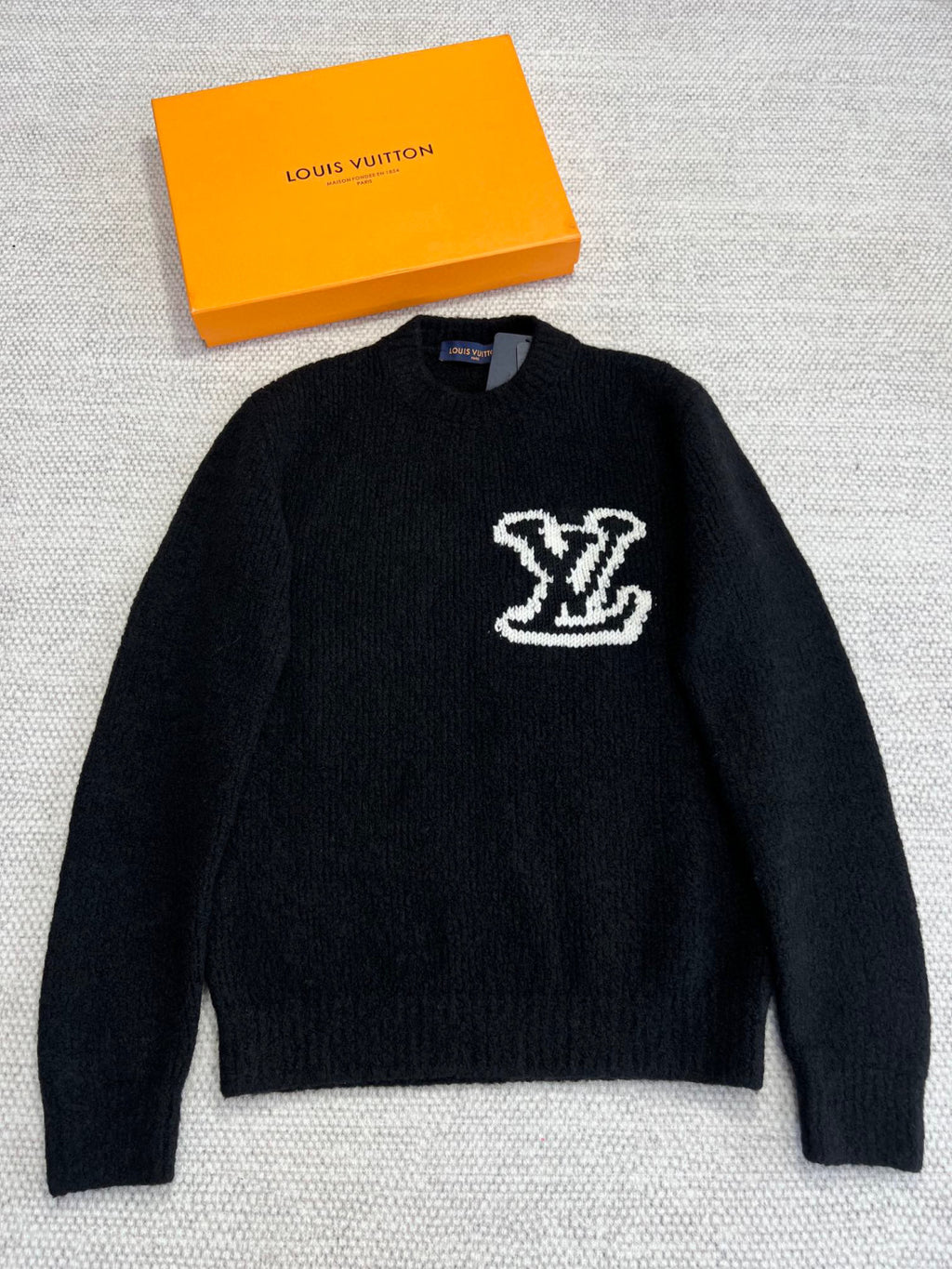 Louis Vuitton Wool Blend Crewneck Pullover Sweater #96723