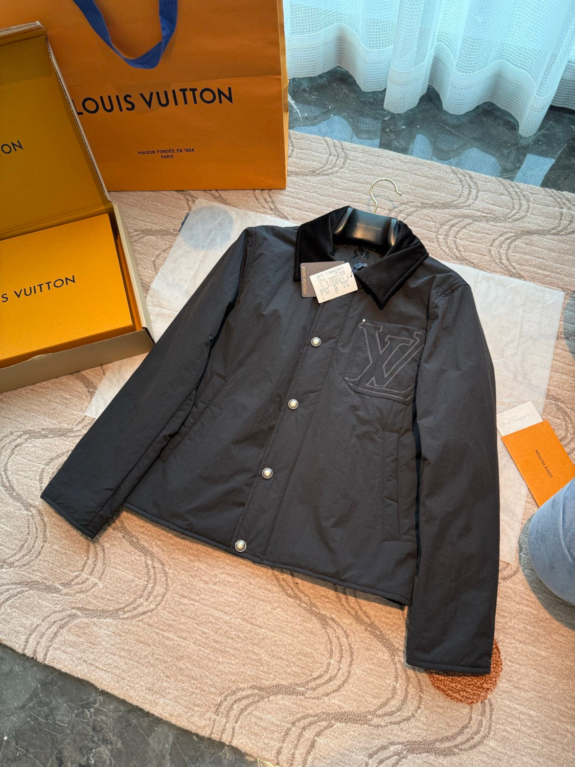 Louis Vuitton Nylon Workwear Jacket #334943
