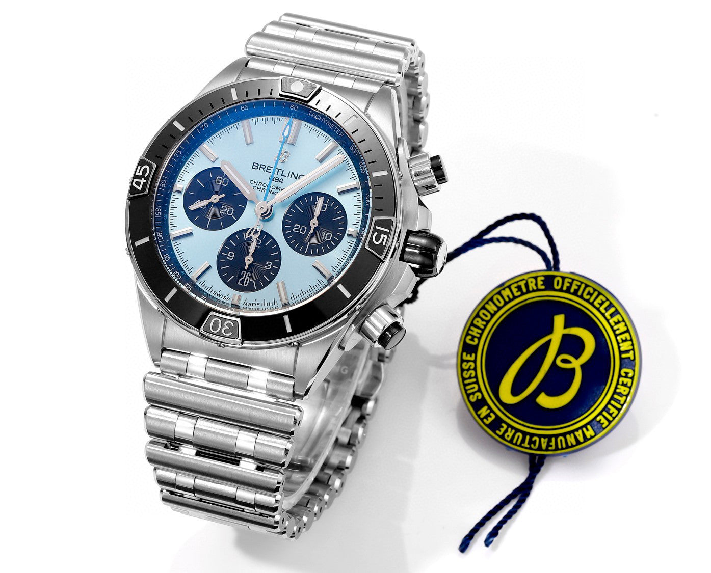 Breitling Mechanical Watches With Steel Bracelet Watch #96674