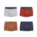 Ermenegildo Zegna Men's Solid Colour Cotton Boxer Briefs 4 Piece Gift Set Underpant #76715