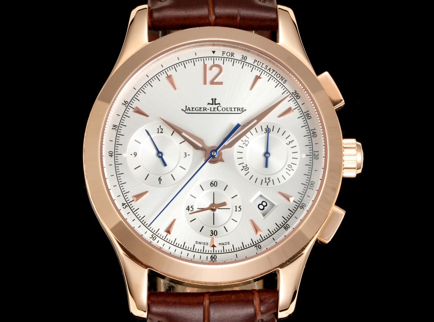 Jaeger LeCoultre Men's And Women's Classic Automatic Mechanical Movement Watches With Leather Straps  Watch Accessories #78362