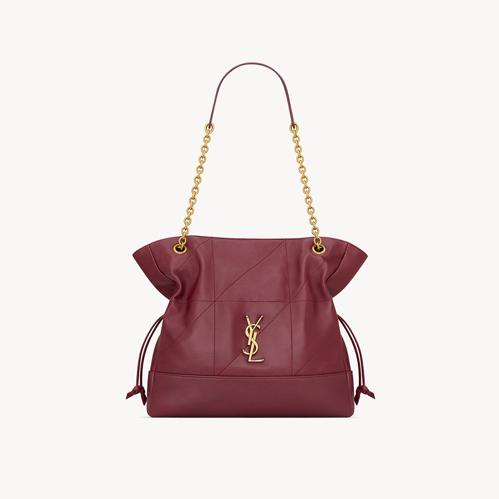 Small Jamie Shopping Lambskin Bordeaux Saint Laurent #334473