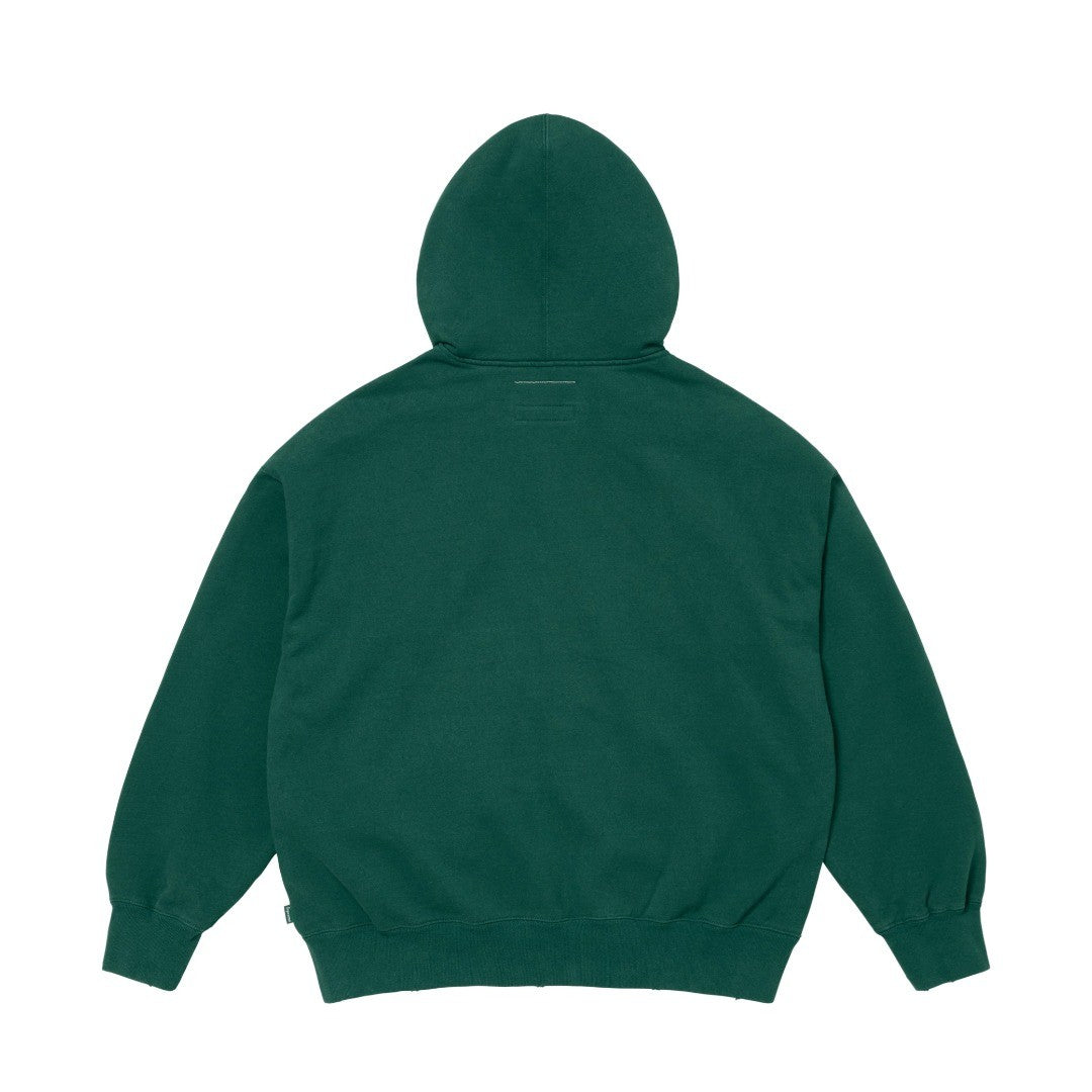 SUPREME X MM6 MAISON MARGIELA Men's Spring/Autumn Solid Colour Letter Print Hooded Skull Ghost Fire Print Zipper Long Sleeve Hooded Jacket #77861