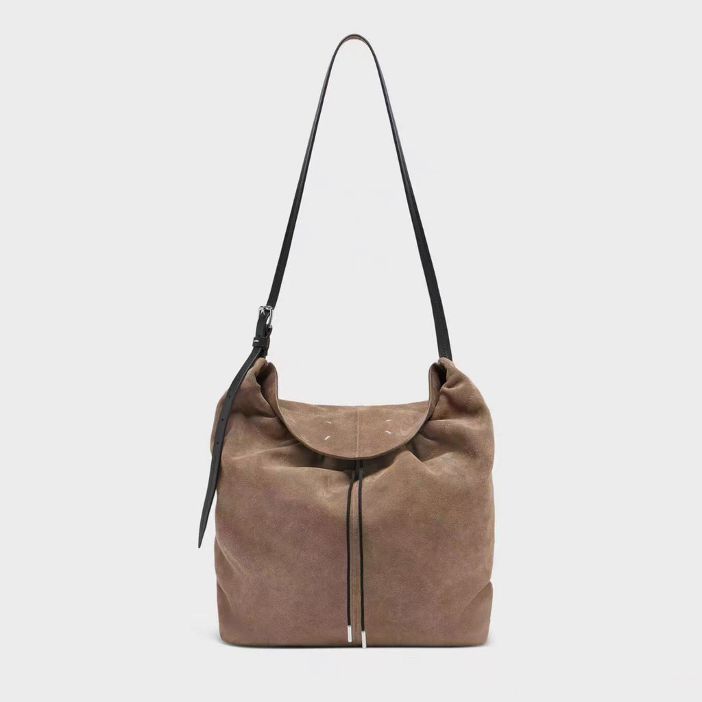 Maison Margiela MM6 Belt One Shoulder Handheld Suede Leather Bag Bags #195377