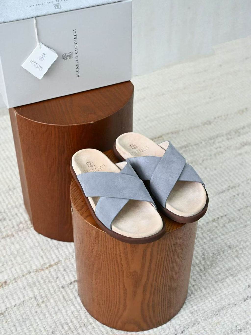 Brunello Cucinelli Leather Sandals #378896
