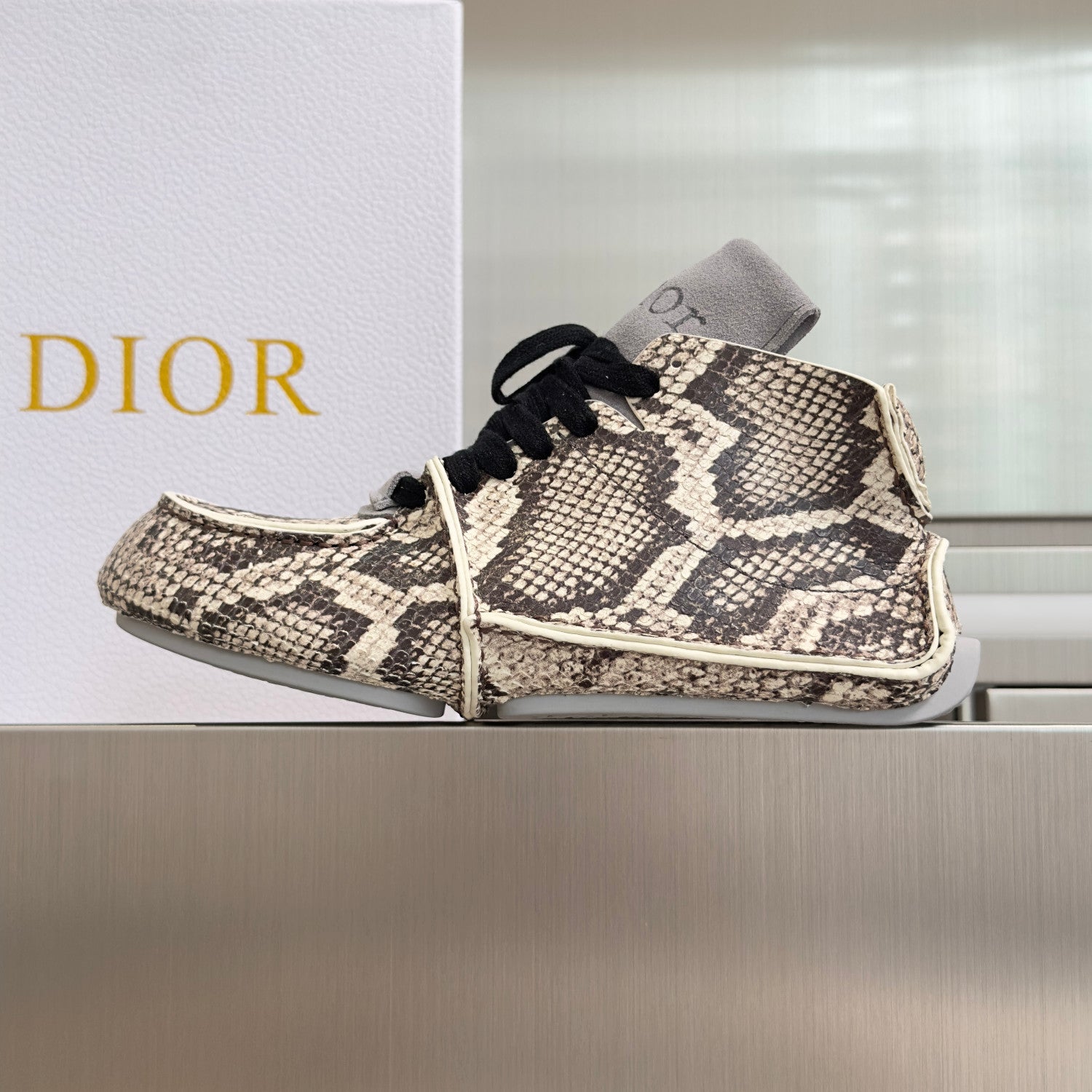 Dior Roadie Lace-Up Boot Nubuck #378132