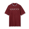 Gucci Men's Summer Solid Color Letter Print Round Neck Cotton Short Sleeve T-Shirt #75964