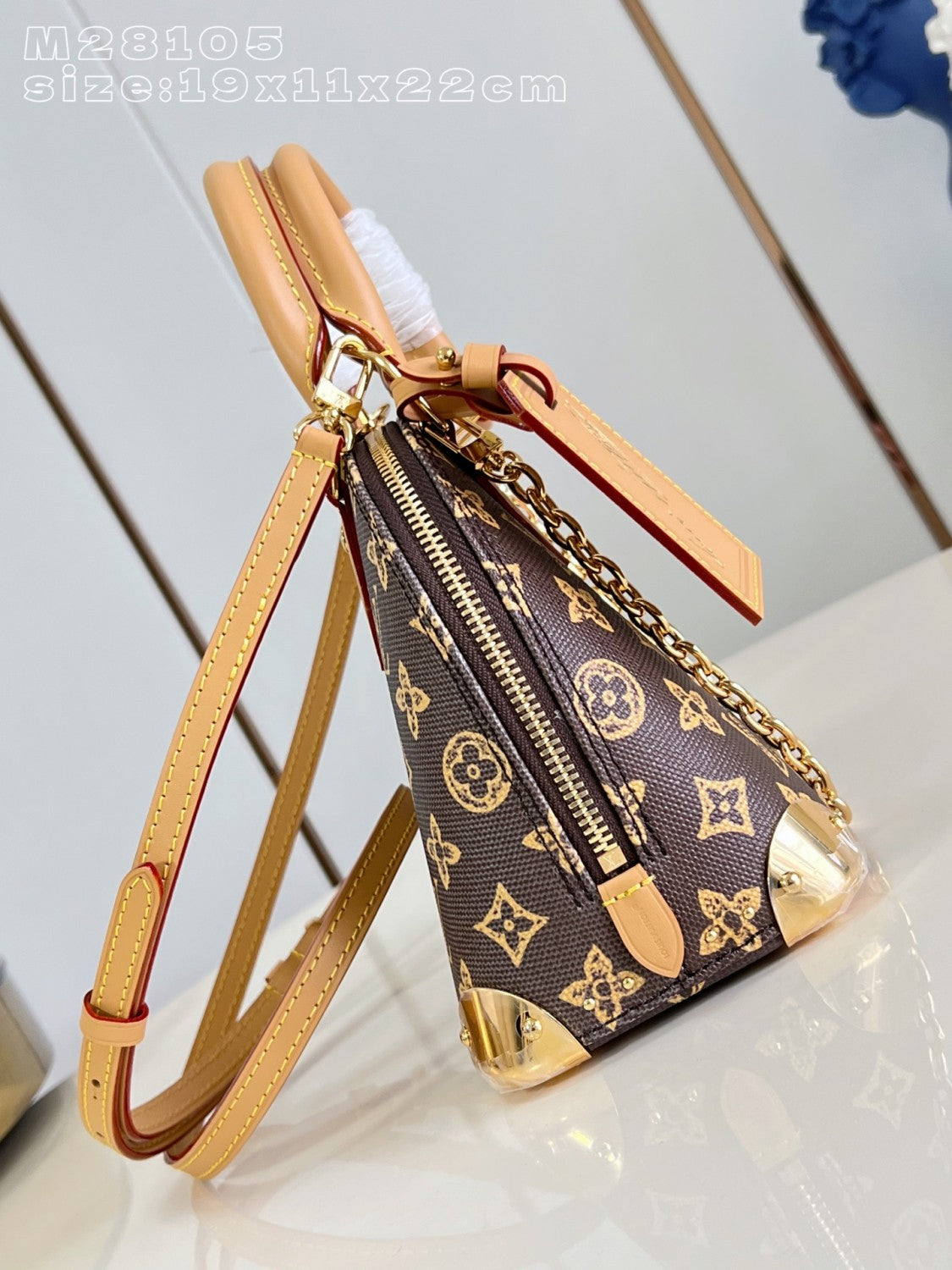 LOUIS VUITTON Alma Trunk BB Monogram Canvas Bags M28105 #377235