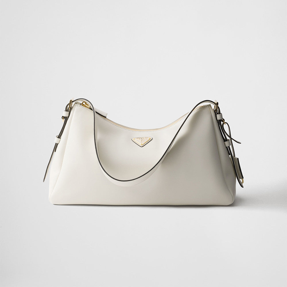 Prada Aimée Large Leather Shoulder Bag 1BC228 #334397