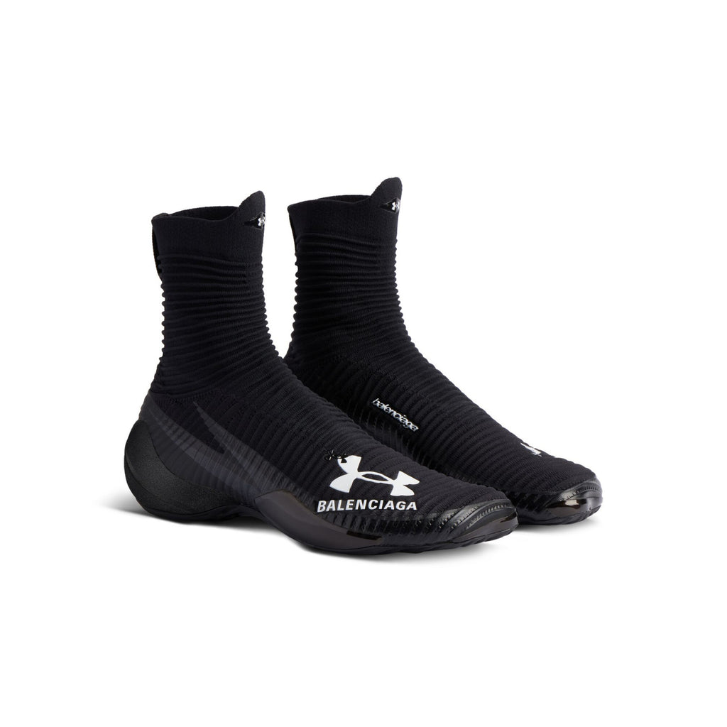 Balenciaga UNDER ARMOUR® HYPER Men's and Women's Spring/Fall Fashion Casual Round Toe Slip On Solid Color Knit Socks For Sneakers Shoes #78799