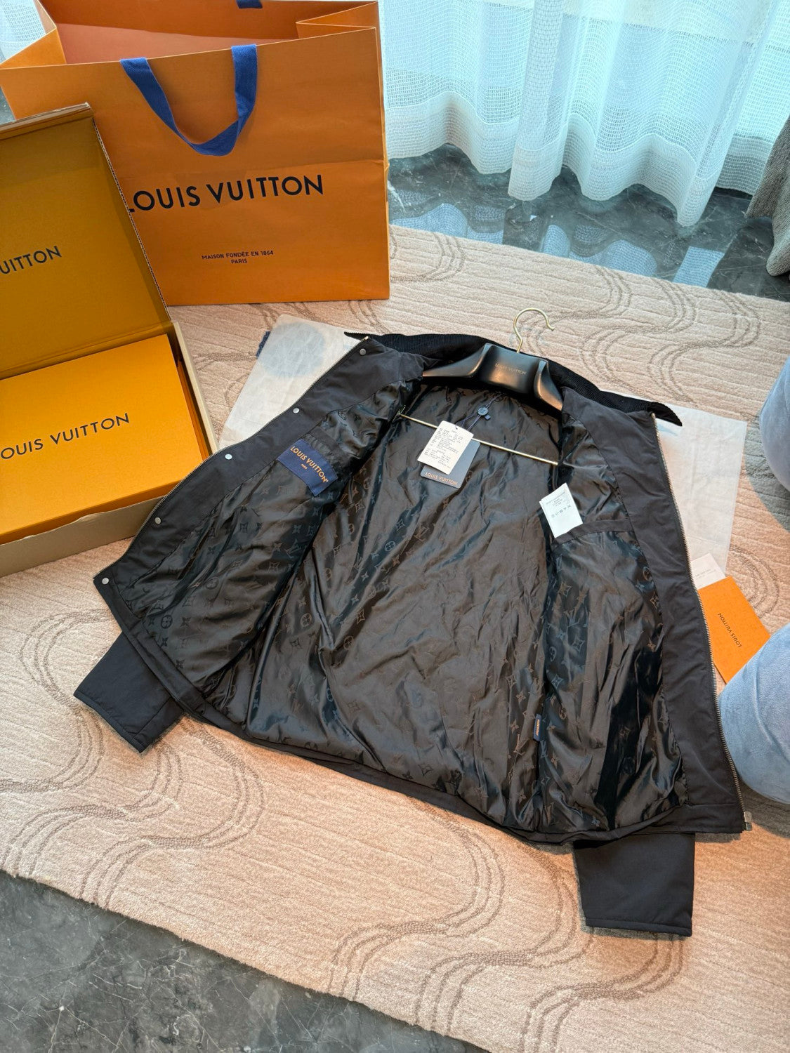 Louis Vuitton Nylon Workwear Jacket #334943