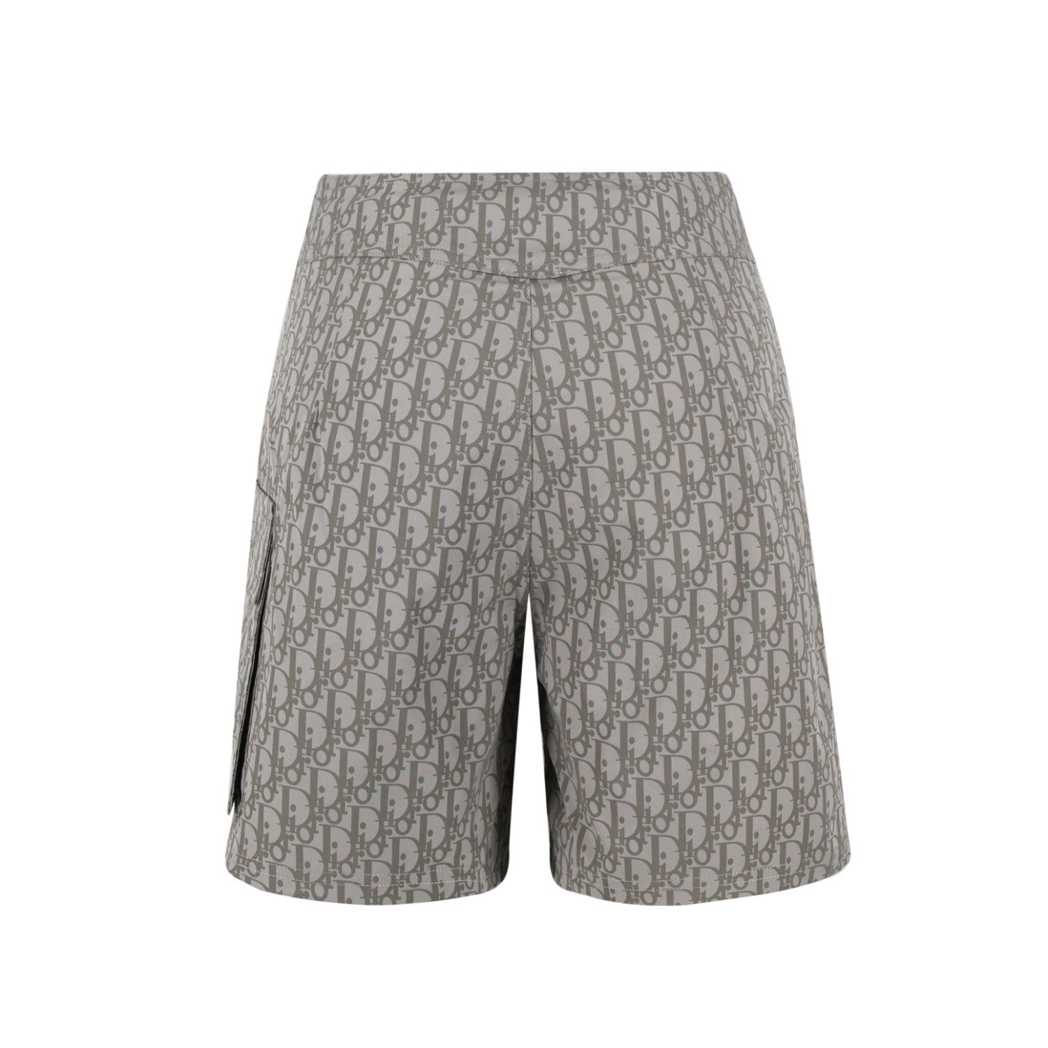 Dior Men's Summer Solid Colour Letter Print Lace Up Casual  Straight Swimming Shorts #77469