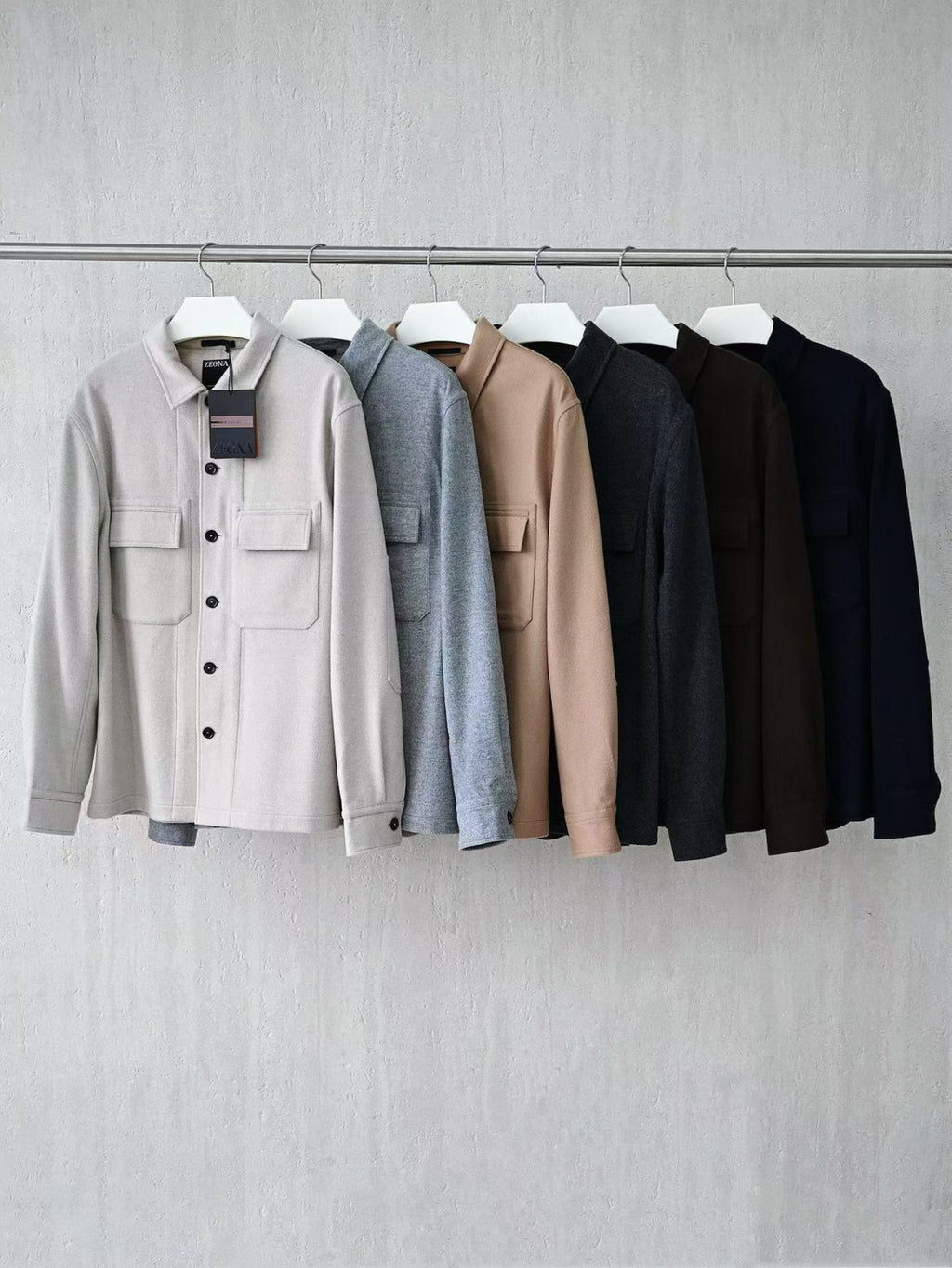 Zegna Oasi Cashmere Alba Overshirt #334676