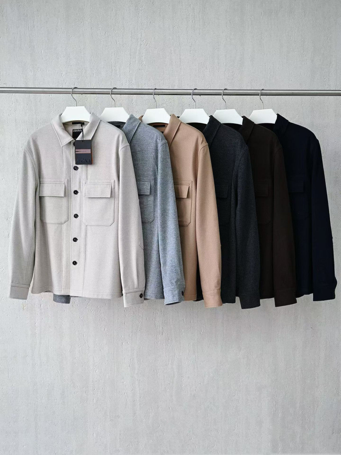 Zegna Oasi Cashmere Alba Overshirt #334676