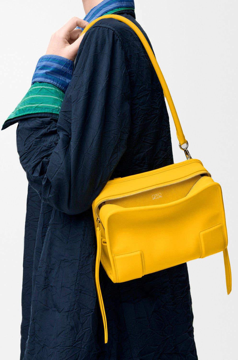 LOEWE Small Amazona 180 Bag in Soft Calfskin #380145