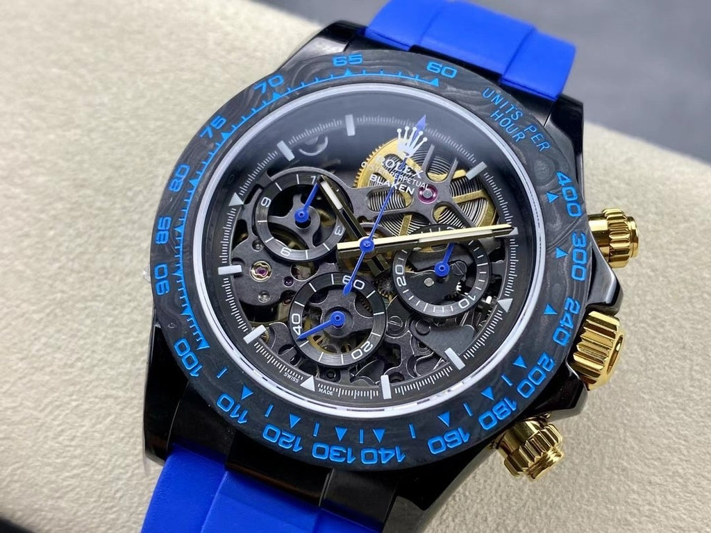 Rolex Men Women Fashion Luxury Blue Casual Temperament Mechanical Watch #98766