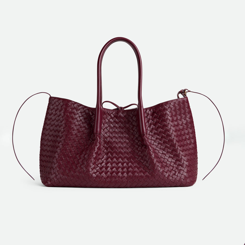Bottega Veneta Men's Women's Pinacoteca Tote Handbags Woven Reversible Leather Handbags Casual Bag Bags 817166V5AG19631 Ngvp #1149