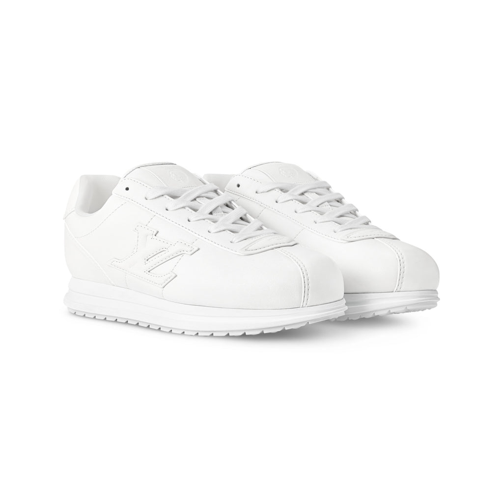 Louis Vuitton LV BUTTERSOFT Men's and Women's Spring/Summer Fashion Casual Round Toe Lace Up Logo Letter Decorated Leather Low Top Printed Sneakers Casual Shoes #78846  #335472