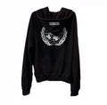 Vetements Men's Autumn And Winter Wheat Earth Short Printed Hooded Sweatshirt Zipper Embroidery High Street Trend Hoodie Jacket Ngvp #2454
