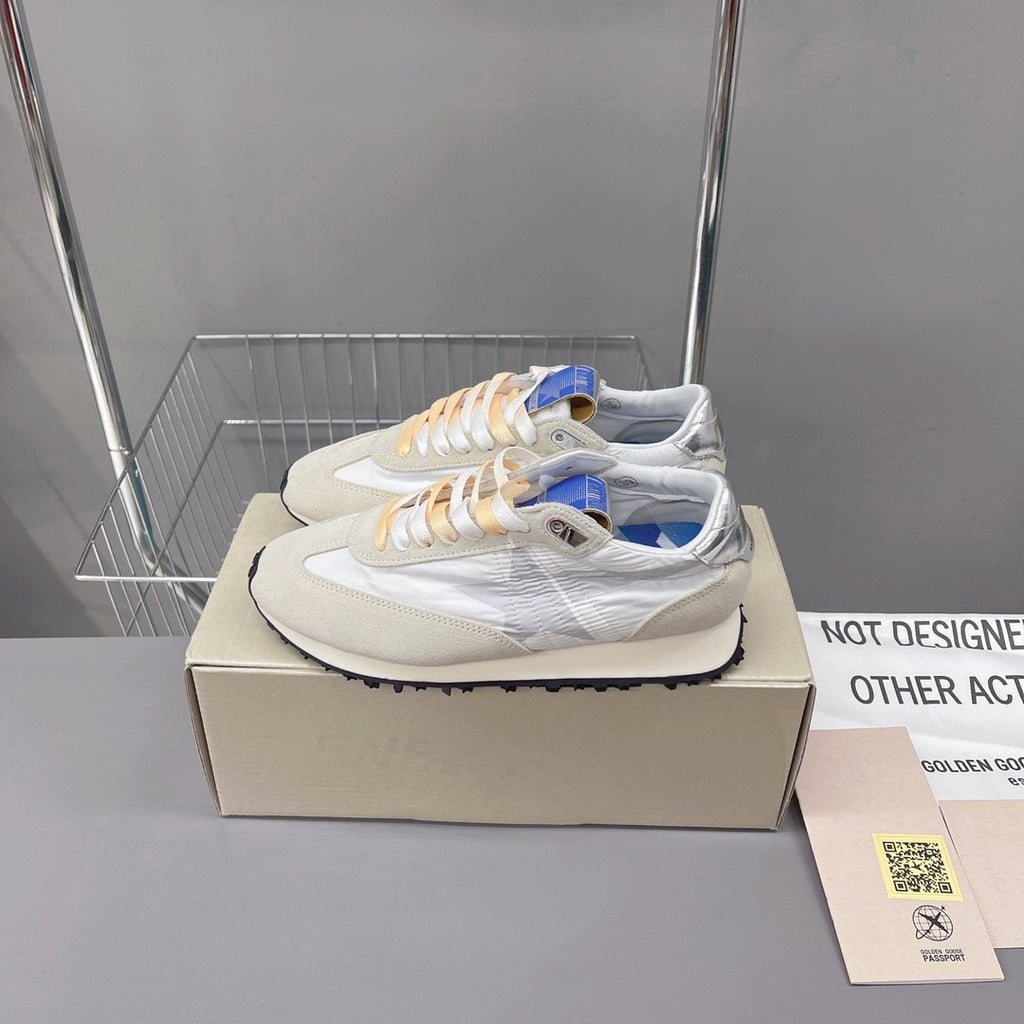 Golden Goose Marathon Vintage Athletics Women's Men's Sneakers Pentagram Thick Bottom Sports Casual Shoes Dirty Shoes Sneakers #81218