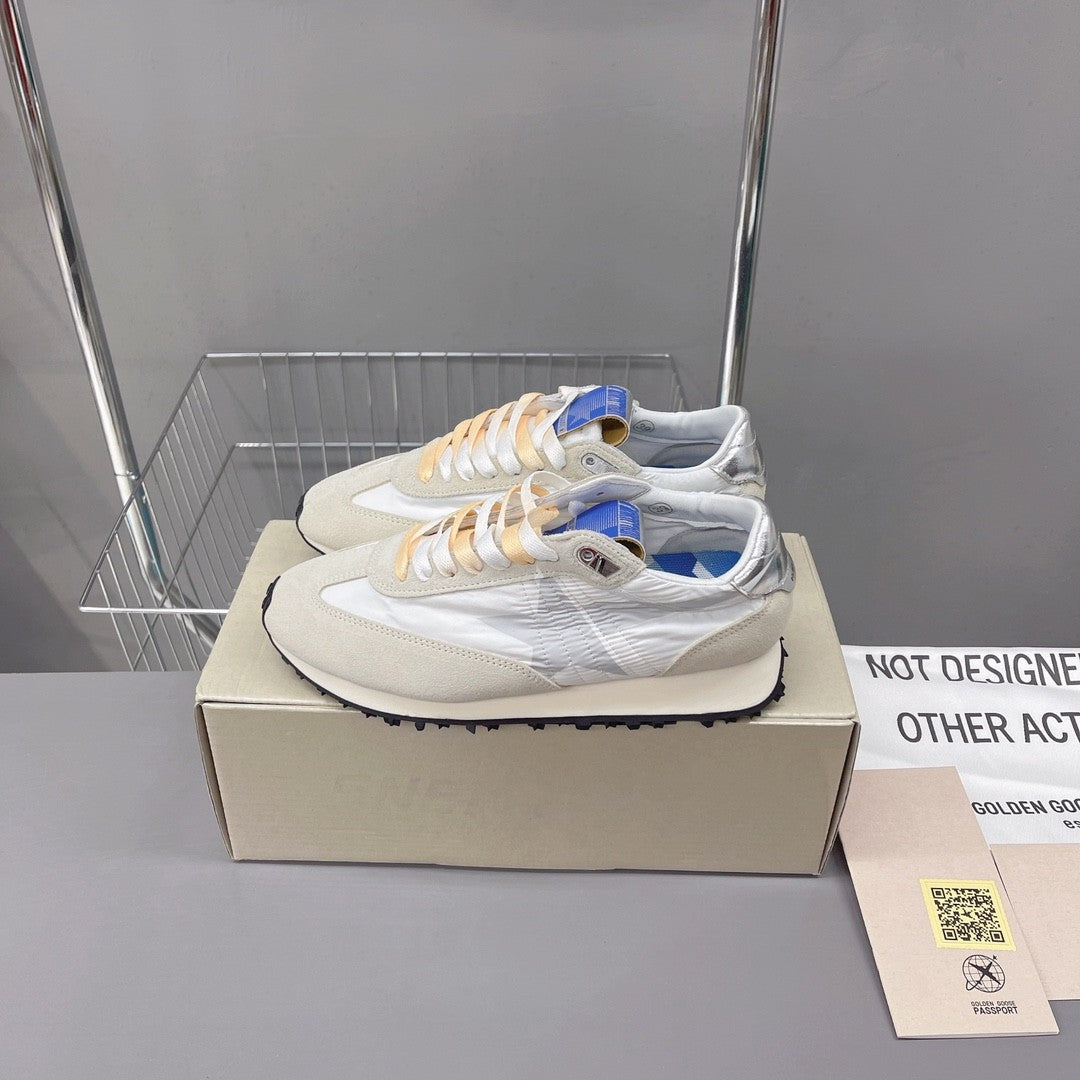 Golden Goose Marathon Vintage Athletics Women's Men's Sneakers Pentagram Thick Bottom Sports Casual Shoes Dirty Shoes Sneakers #81218