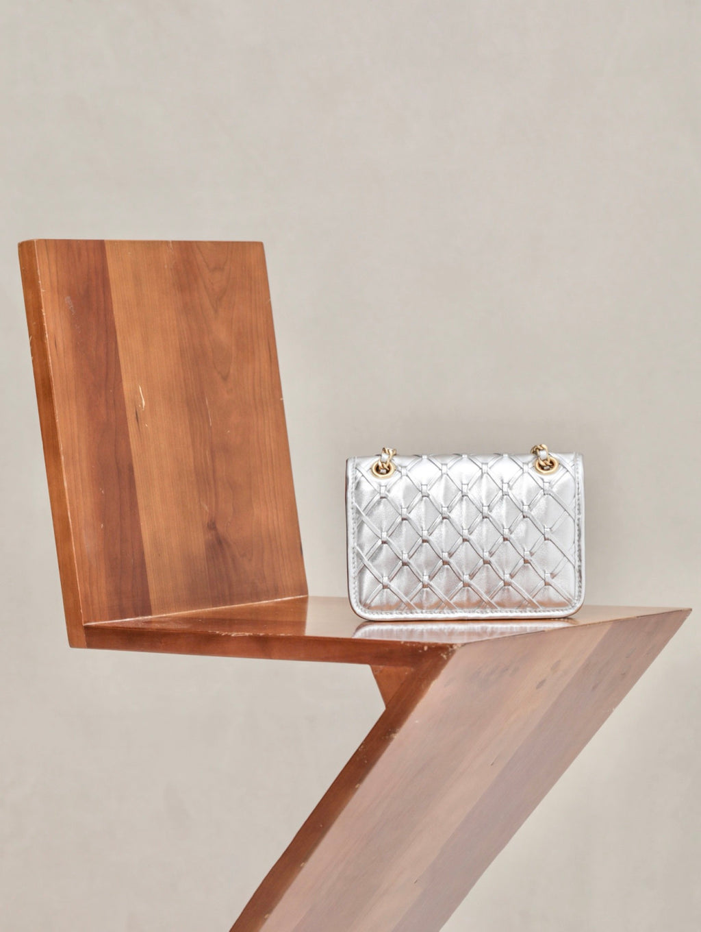 Chanel Metallic Braid Mini Shoulder Bag #317579
