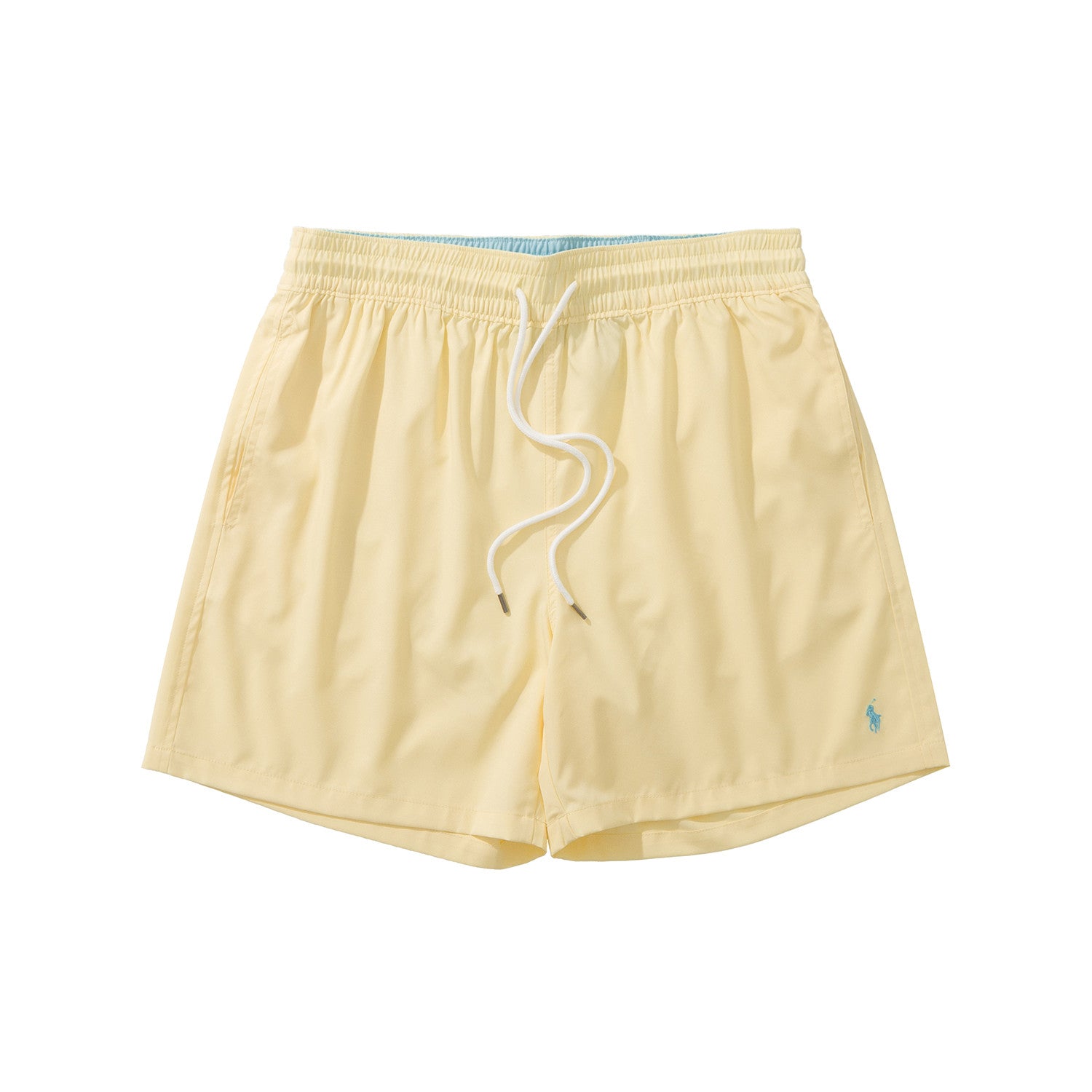 Ralph Lauren Men's Summer Solid Color Embroidered Logo Drawstring Sports Shorts #77823