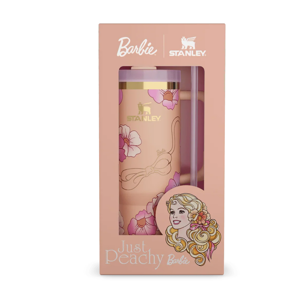 The Barbie™ x Stanley '80s Peaches 'N Cream Quencher | 40 OZ