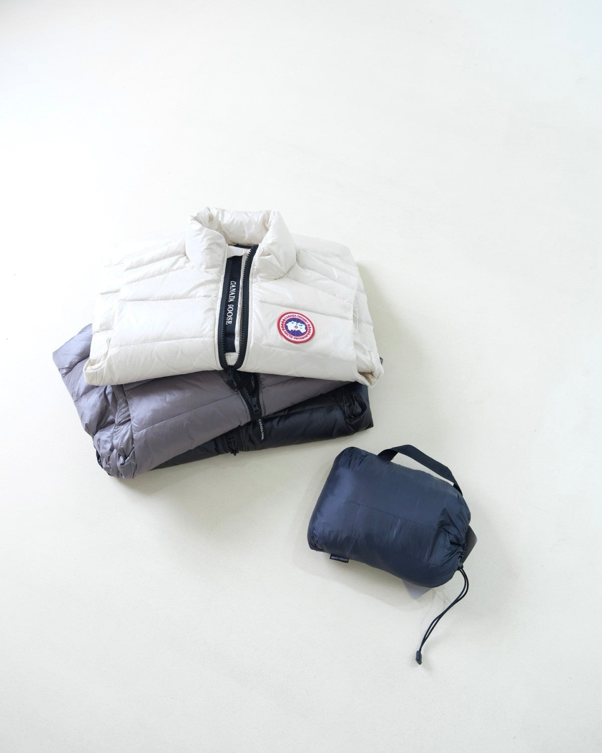 Canada Goose Men's and Women's Fall/Winter Crofton Canada Goose lightweight series functional Down jacket vest #332211