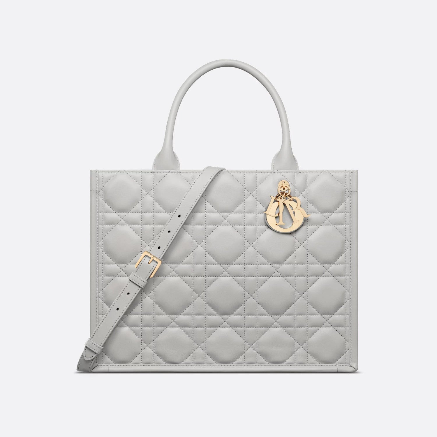 Dior Book Tote Women's Detachable Adjustable Shoulder Strap Rattan Checkered Cowhide Leather Solid Color Shopping Bag Single Shoulder Slanting Tote Bags #75338