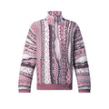 Louis Vuitton Men's Spring/fall Fashion Casual Jacquard Pattern Half zip High neck Pullover Sweatshirt #78482