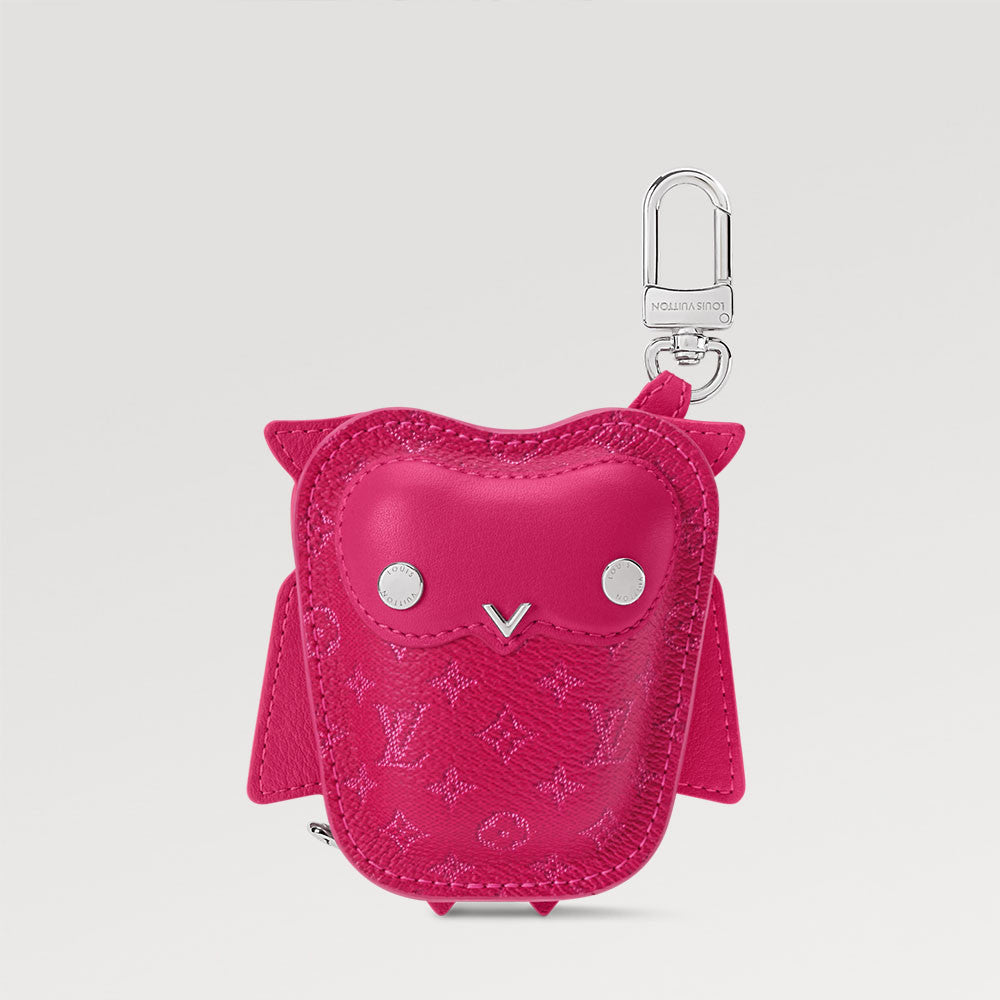 Louis Vuitton Lv Owl Headphones Bag Keychain Pendant Fashionable Exquisite Bag Pendant Monogram Mini Bag Accessory M03442 #195328