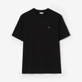 Burberry Metal EKD Cotton T-shirt in Black #378046