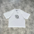 Mertra Printed T-Shirt White/Grey Camouflage