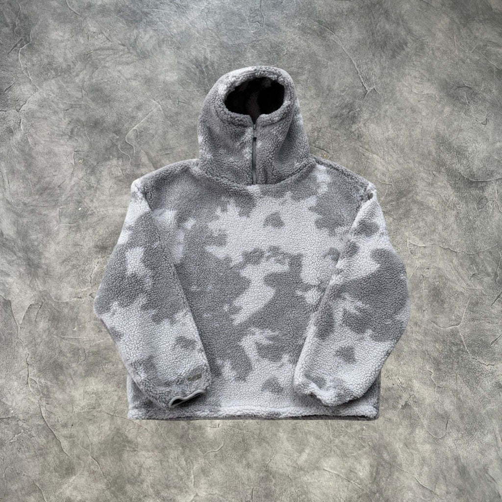 Mertra Lambswool Pullover Hoodie Grey