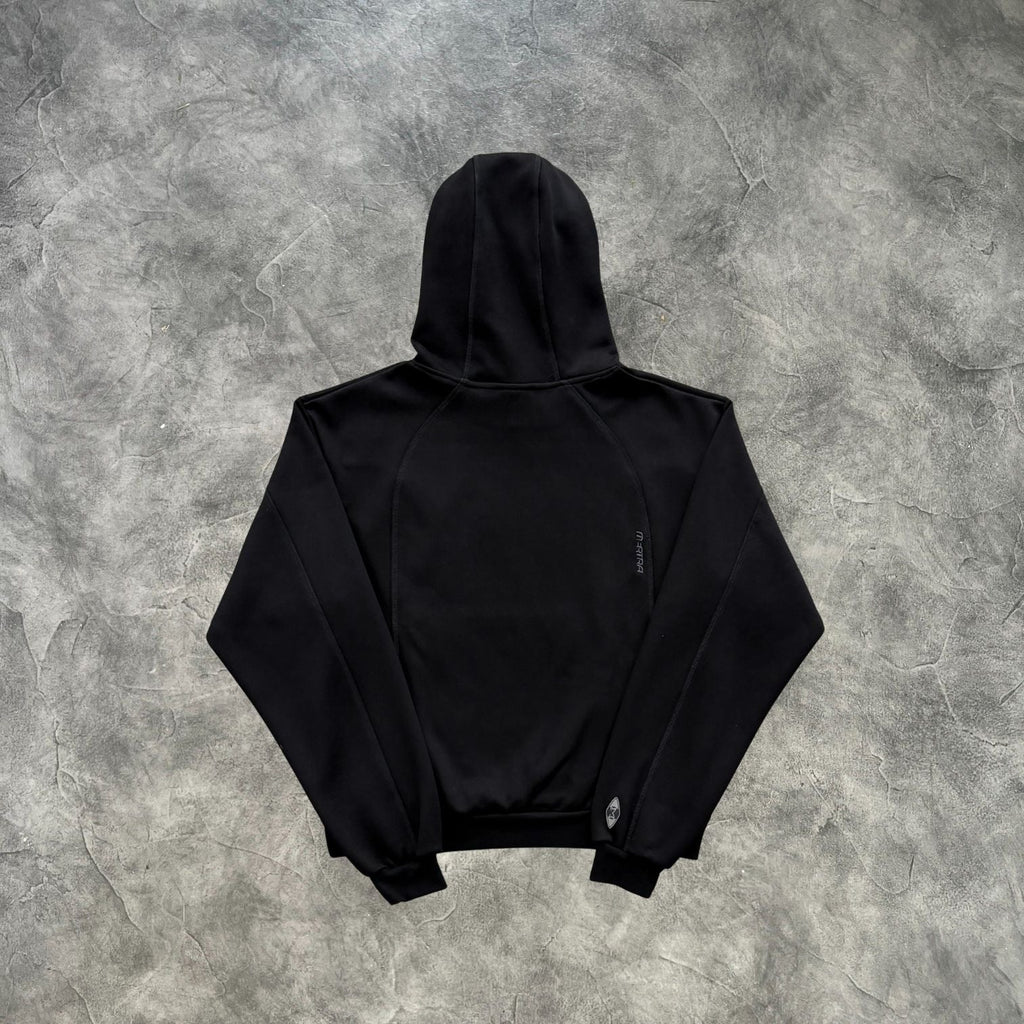 Mertra Glide Overlock Tracksuit Black