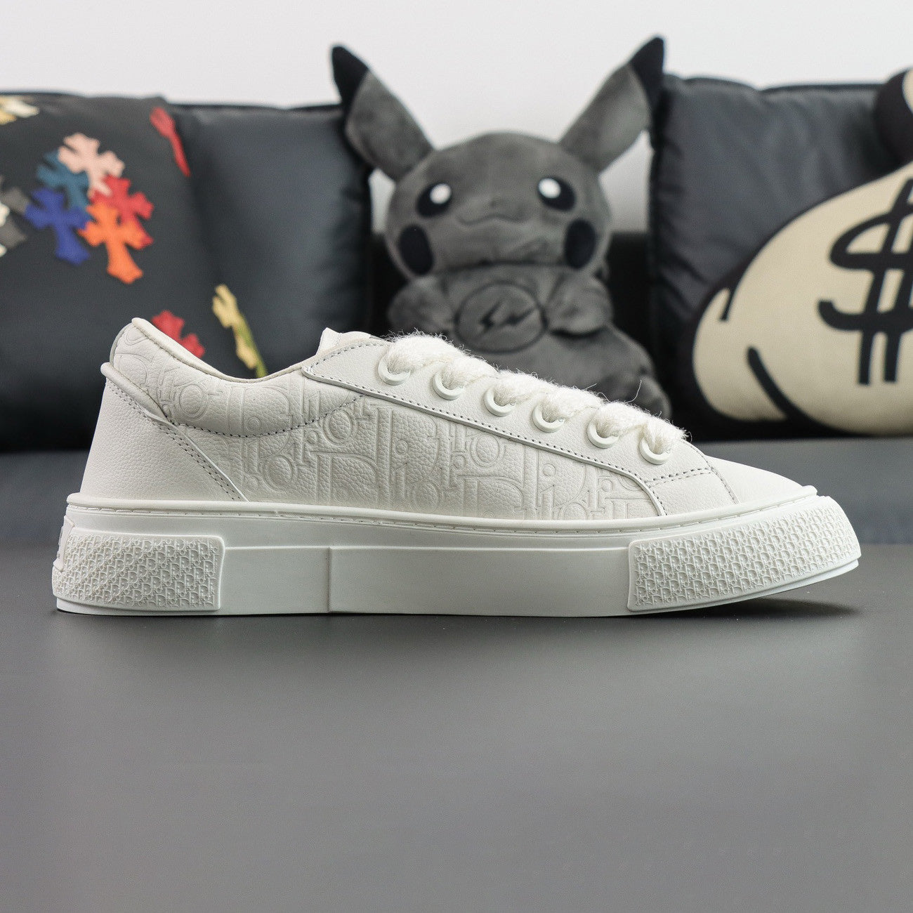 Dior STONE ISLAND x DIOR Men's And Women's Spring/summer Fashion Casual Round-toe Lace-up Low-top Sneakers Shoes #78179