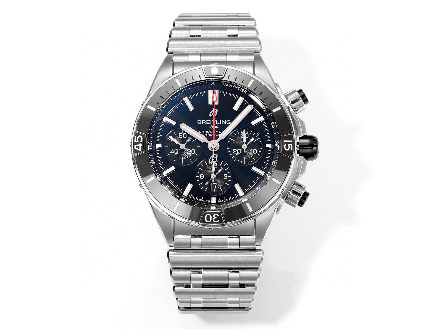 Breitling Mechanical Watches With Steel Bracelet Watch #96674
