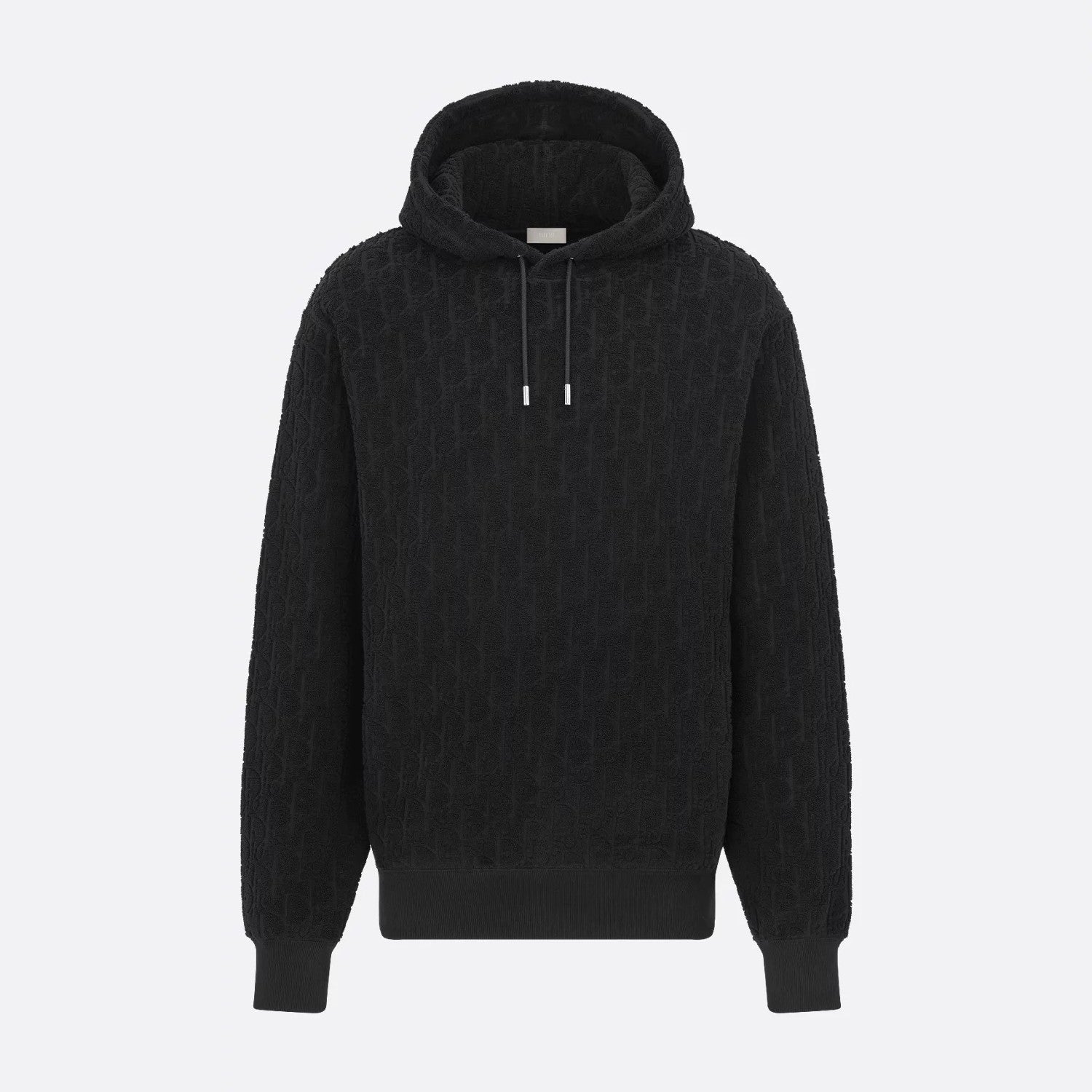 Dior Men's Spring/Autumn Solid Colour Letter Jacquard Drawstring Long Sleeve Hoodie Hooded #77724