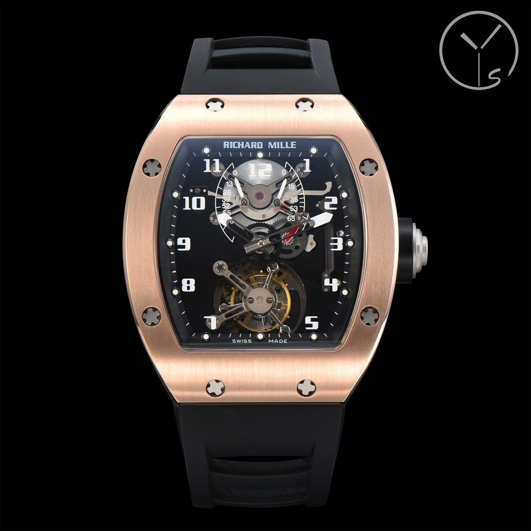 Richard Mille Men's Fabric Strap Anti-Glare Sapphire Glass Manual Mechanical Movement Watch #98592