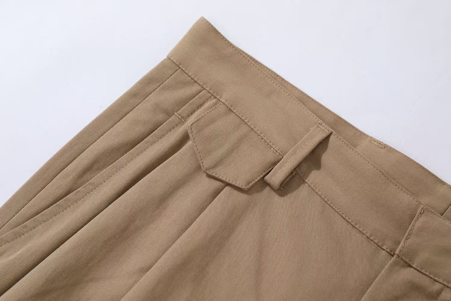 Louis Vuitton Men's Spring and Autumn Solid Color Embroidered Letter Printed Cotton Woven Fabric Casual Pants #76567