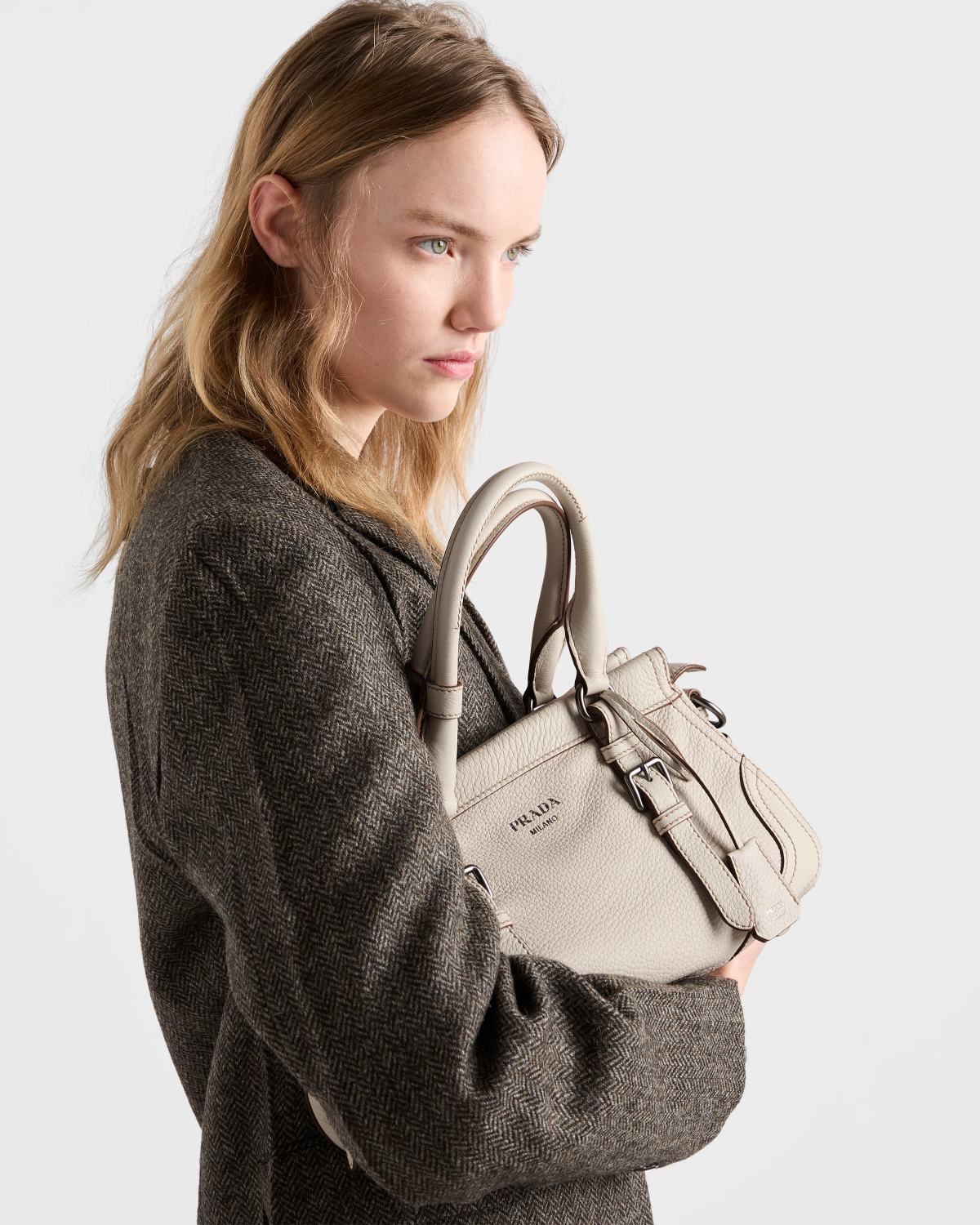 Prada Large Leather Tote Bag #336202