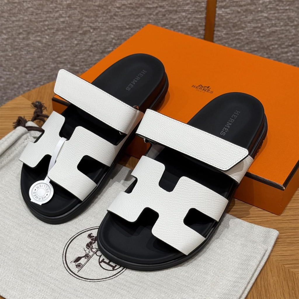 Hermes Women's Autumn and Winter Pure Color Suede Leather Casual Fashion Sandal Mop Shoes #77294